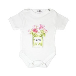 Carra Flowervase бебешко боди 